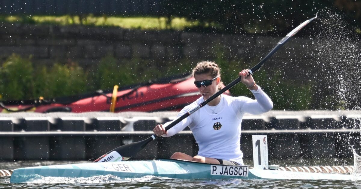 Pauline Jagsch fuhr sich im Kajakeiner zum WM-Titel. (Archivbild)