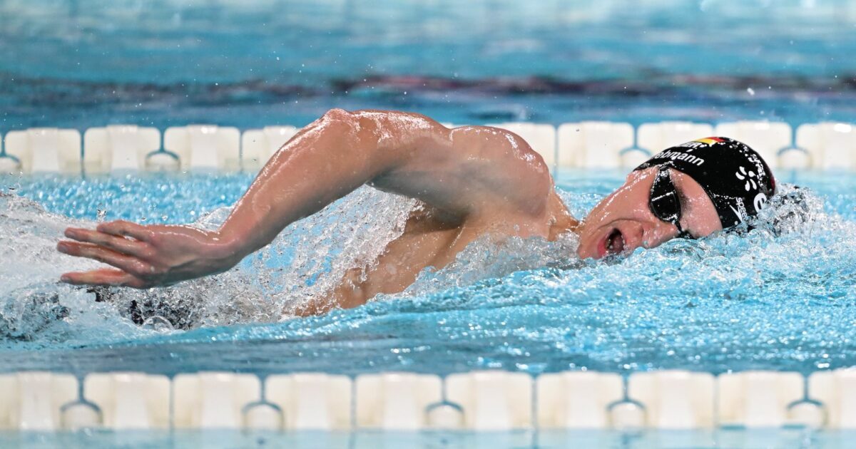 Johannes Liebmann ist über 400 Meter Freistil ausgeschieden.