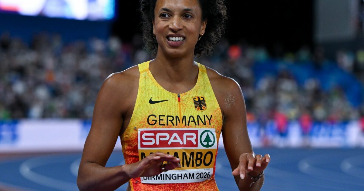 Eine Oberschenkelverletzung sorgt für das Saison-Aus für Malaika Mihambo. (Archivbild)