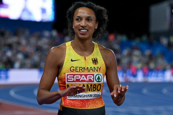 Eine Oberschenkelverletzung sorgt für das Saison-Aus für Malaika Mihambo. (Archivbild)