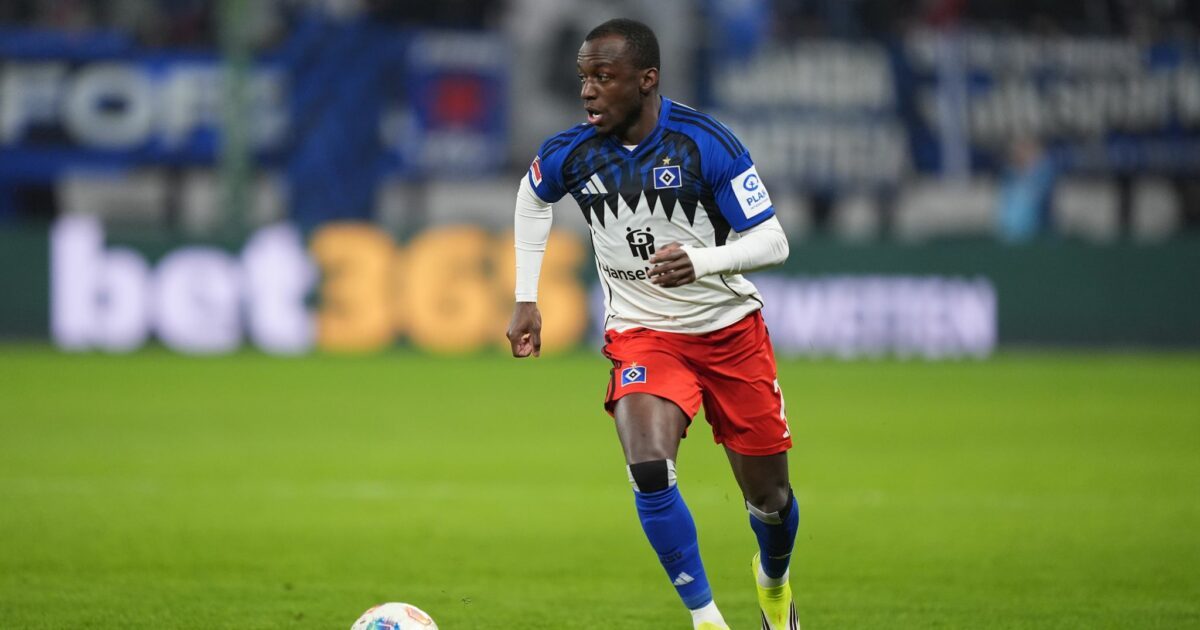 Jean-Luc Dompé hat beim HSV keine Zukunft mehr. (Archivbild)