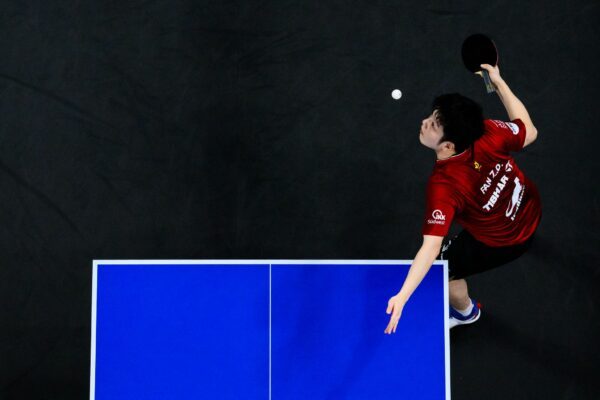 Tischtennis-Star Fan Zhendong.