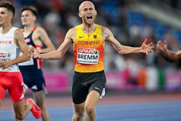 Florian Bremm stürmte über 5.000 Meter zu EM-Silber.