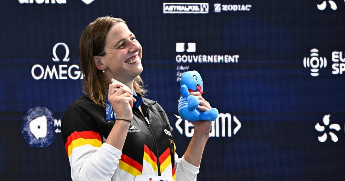 Angelina Köhler war sichtlich glücklich.