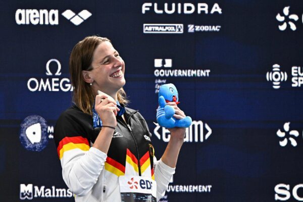 Angelina Köhler war sichtlich glücklich.