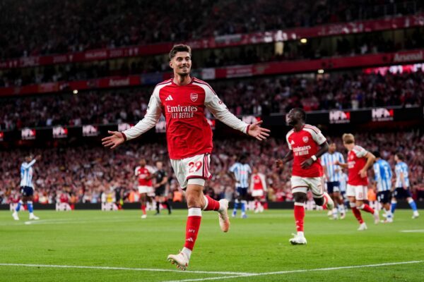 Erzielte gleich den ersten Treffer der neuen Premier League-Saison: Arsenal-Stürmer Kai Havertz.
