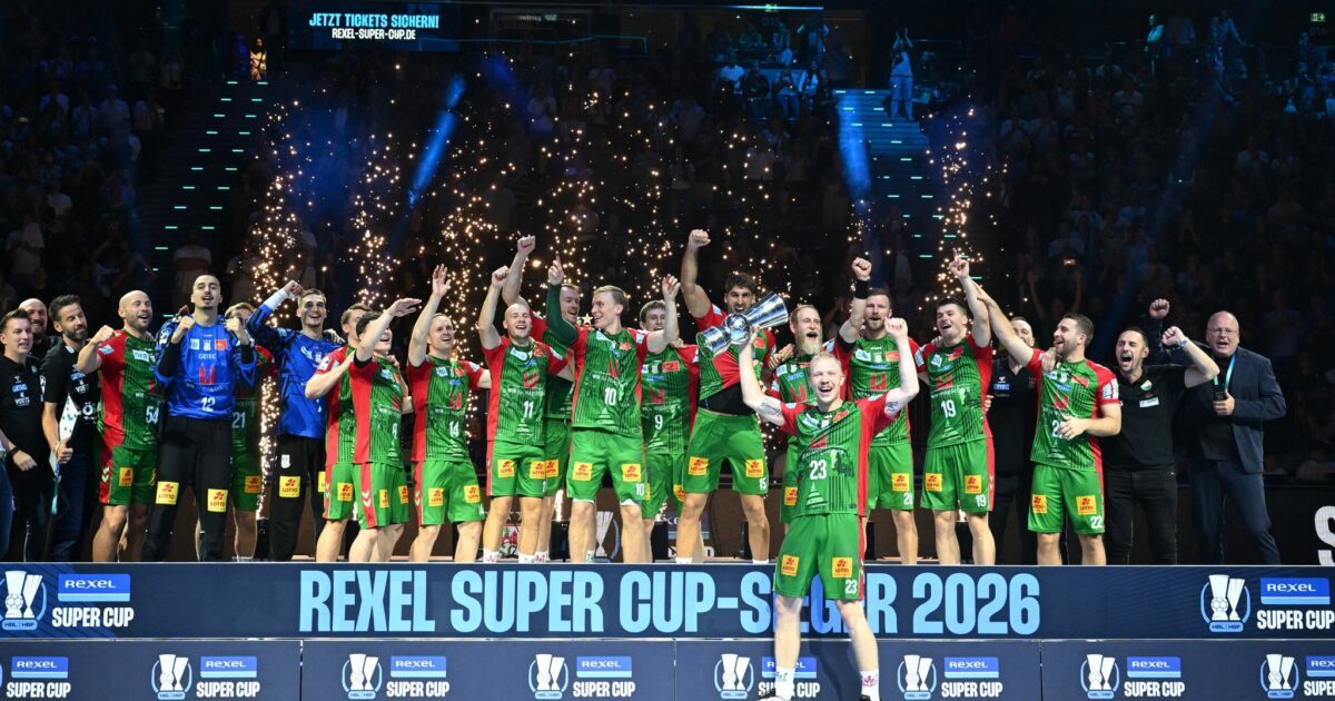 Der erste Titel der Saison geht an den SC Magdeburg.