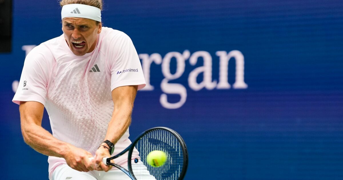 Alexander Zverev spricht bei den US Open über die Tücken der Bälle. (Archivbild)