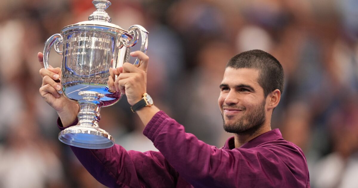 Carlos Alcaraz hat im vergangenen Jahr die US-Open gewonnen. (Archivbild)