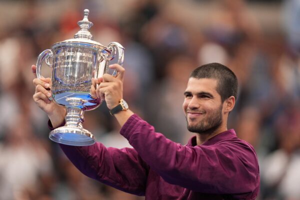 Carlos Alcaraz hat im vergangenen Jahr die US-Open gewonnen. (Archivbild)