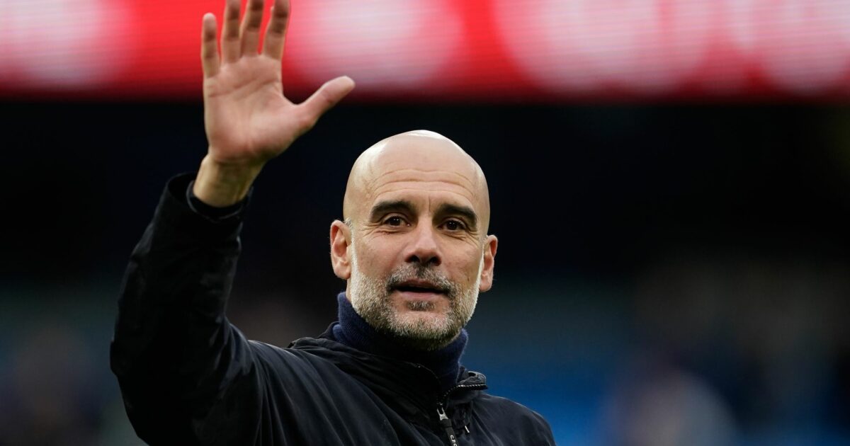 Pep Guardiola sagt Man City seine Unterstützung zu. (Archivbild)