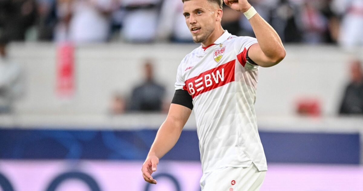 Ermedin Demirovic brachte den VfB Stuttgart mit drei Treffern auf die Siegerstraße.