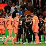 Die deutschen Spieler bejubelten ihr Führungstor