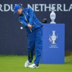 Esther Henseleit hat mit dem europäischen Team den Solheim Cup gewonnen.