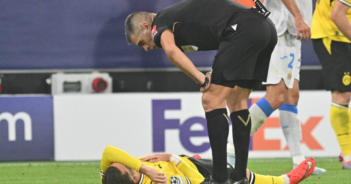 Nach seinen Kreislaufproblemen auf dem Platz ist Konstantinos Karetsas wieder eine Option für den BVB. (Archivbild)