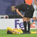 Nach seinen Kreislaufproblemen auf dem Platz ist Konstantinos Karetsas wieder eine Option für den BVB. (Archivbild)