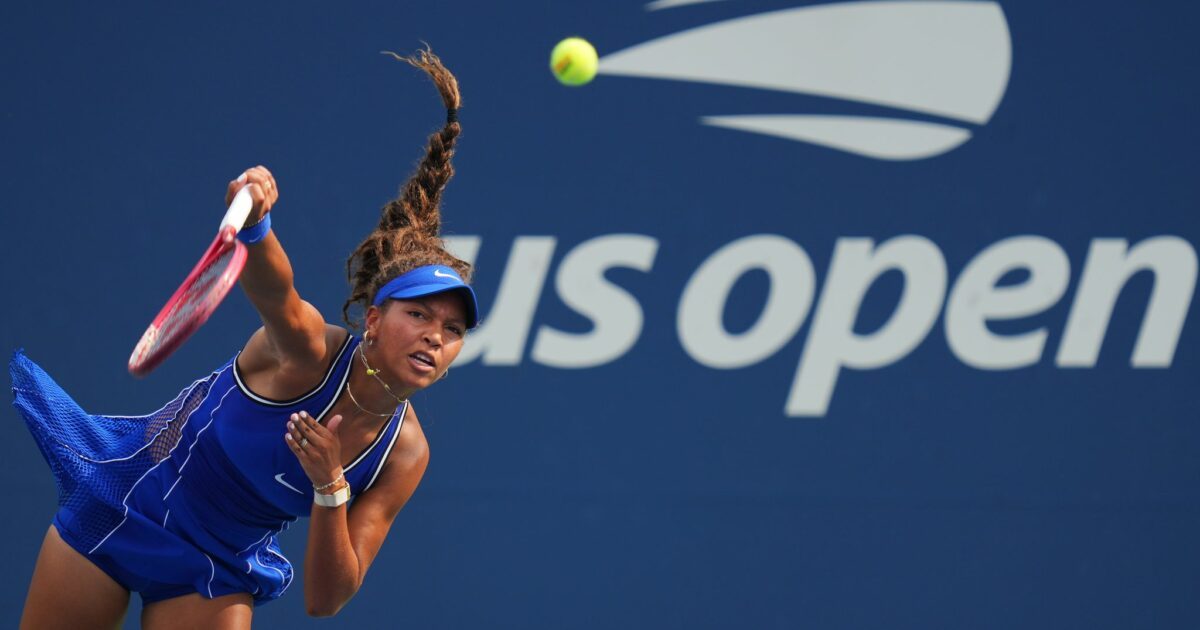 Thea Frodin schlägt erstmals bei den US Open auf.