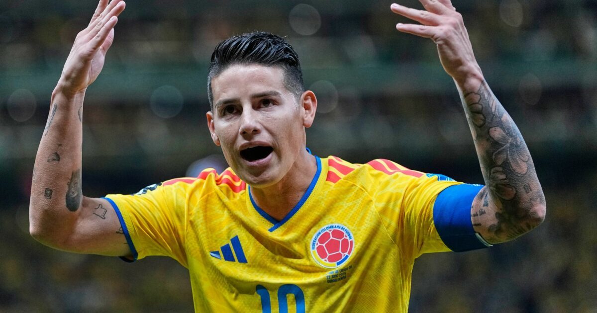 James Rodríguez beendet nach 131 Einsätzen seine Karriere in der kolumbianischen Nationalmannschaft. (Archivbild)