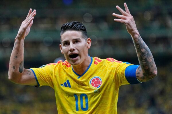 James Rodríguez beendet nach 131 Einsätzen seine Karriere in der kolumbianischen Nationalmannschaft. (Archivbild)