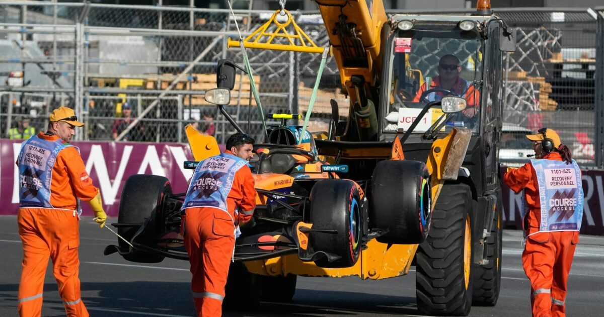 Weltmeister Lando Norris hat nach dem unverschuldeten Aus beim Formel-1-Rennen von Aserbaidschan seine Forderung nach einer Rennsperre für Franco Colapinto zurückgenommen.