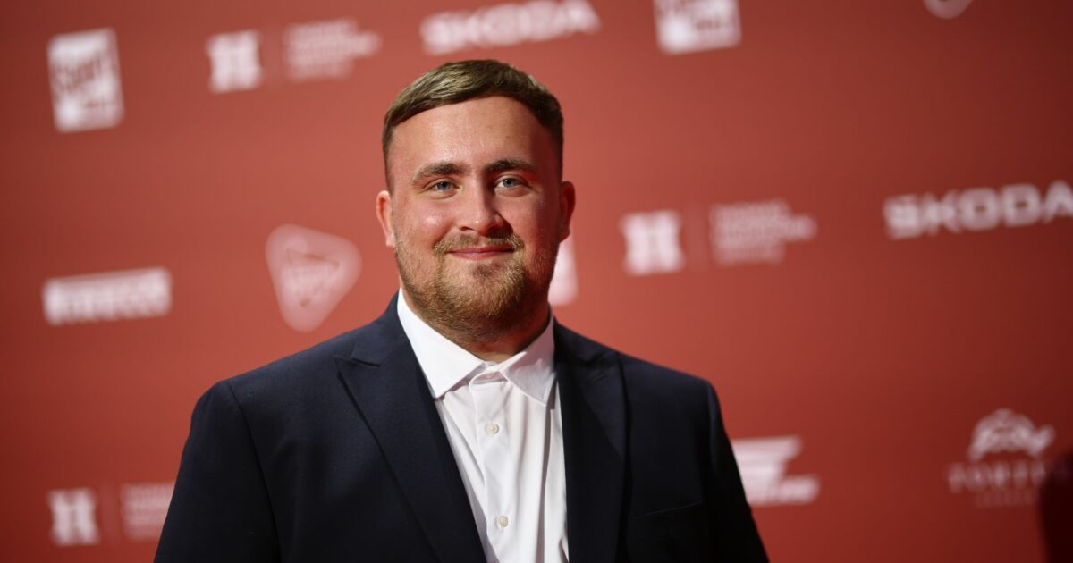 Luke Littler ist sauer über das Publikum in den Niederlanden. (Archivbild)