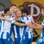 Hertha spielt auch nach dem Rückstand kontrolliert und traf.