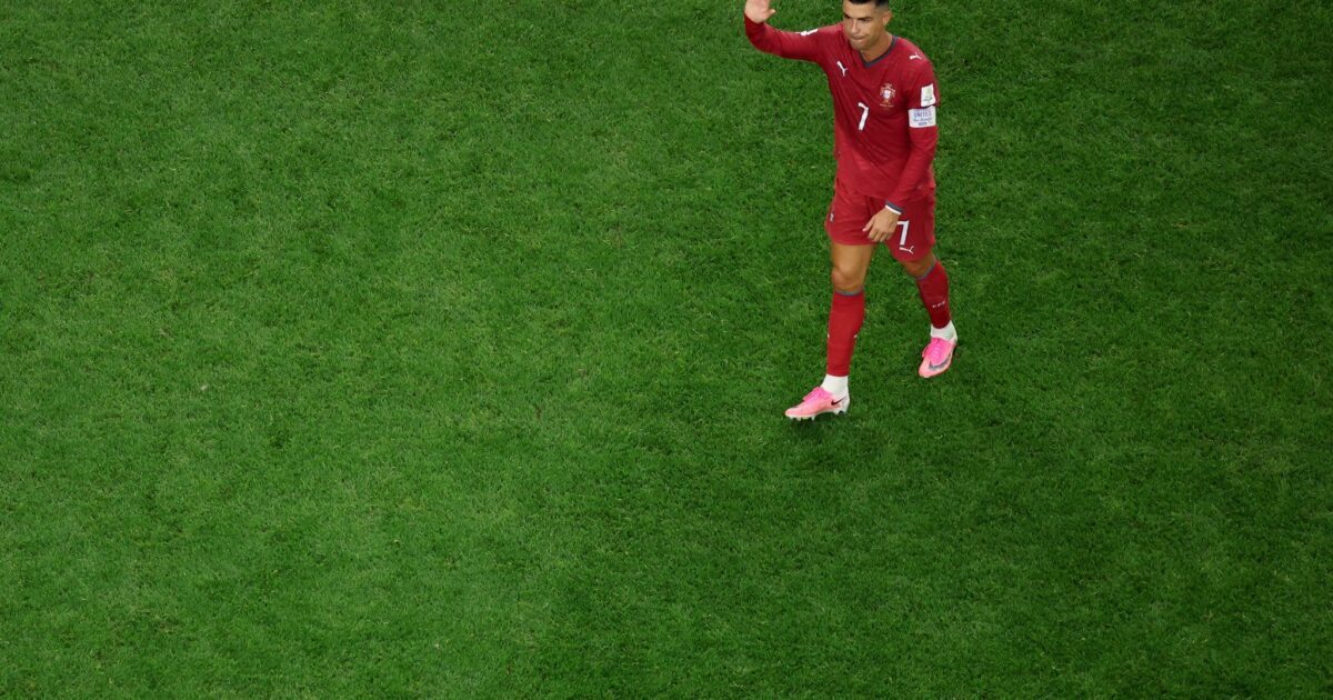 Cristiano Ronaldo nach Portugals WM-Aus gegen Spanien.