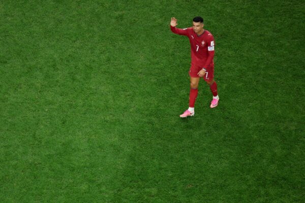 Cristiano Ronaldo nach Portugals WM-Aus gegen Spanien.