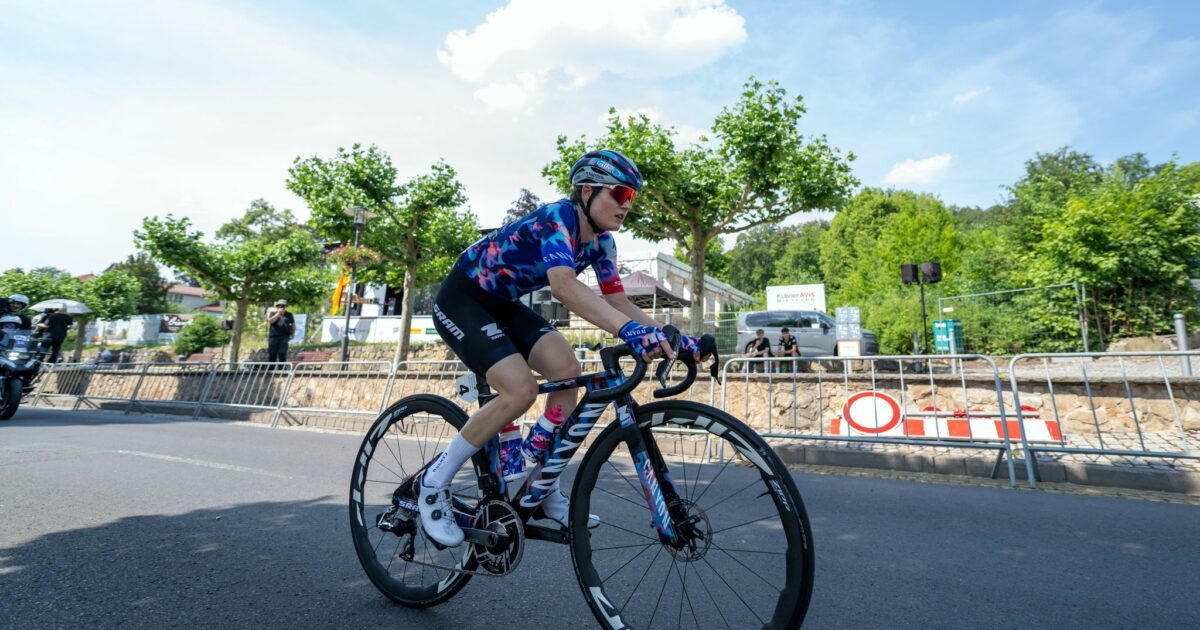 Justyna Czapla zeigte eine gute Vorstellung im WM-Straßenrennen. (Archivbild)