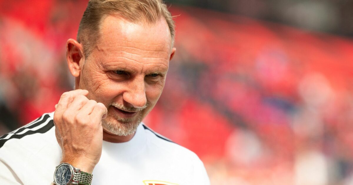 Wartet noch auf einen Bundesliga-Sieg mit Union Berlin: Trainer Mauro Lustrinelli. (Archivbild)