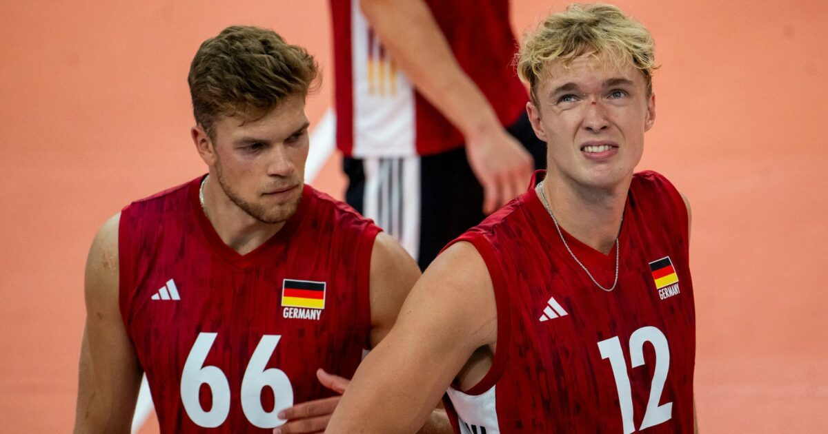 Die deutschen Volleyballer unterlagen dem großen Favoriten. (Archivbild)