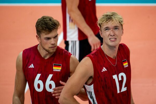 Die deutschen Volleyballer unterlagen dem großen Favoriten. (Archivbild)