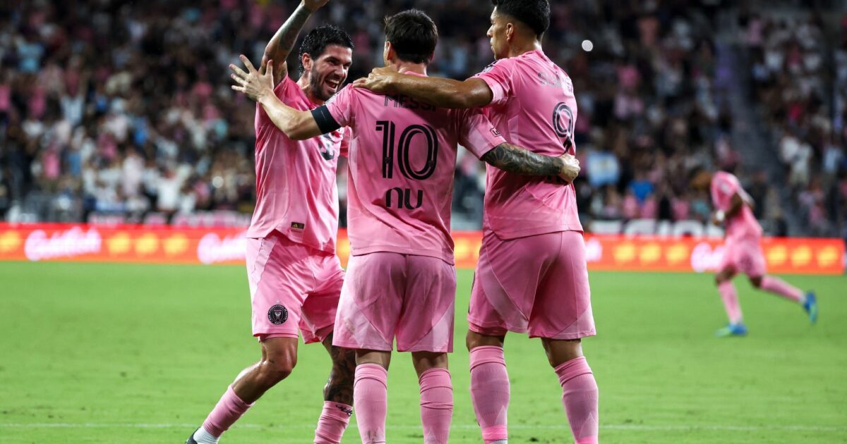 Messi kommt auf 20 Saisontore in der MLS.