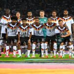 Die DFB-Elf posiert vor dem Anpfiff für das Teamfoto.