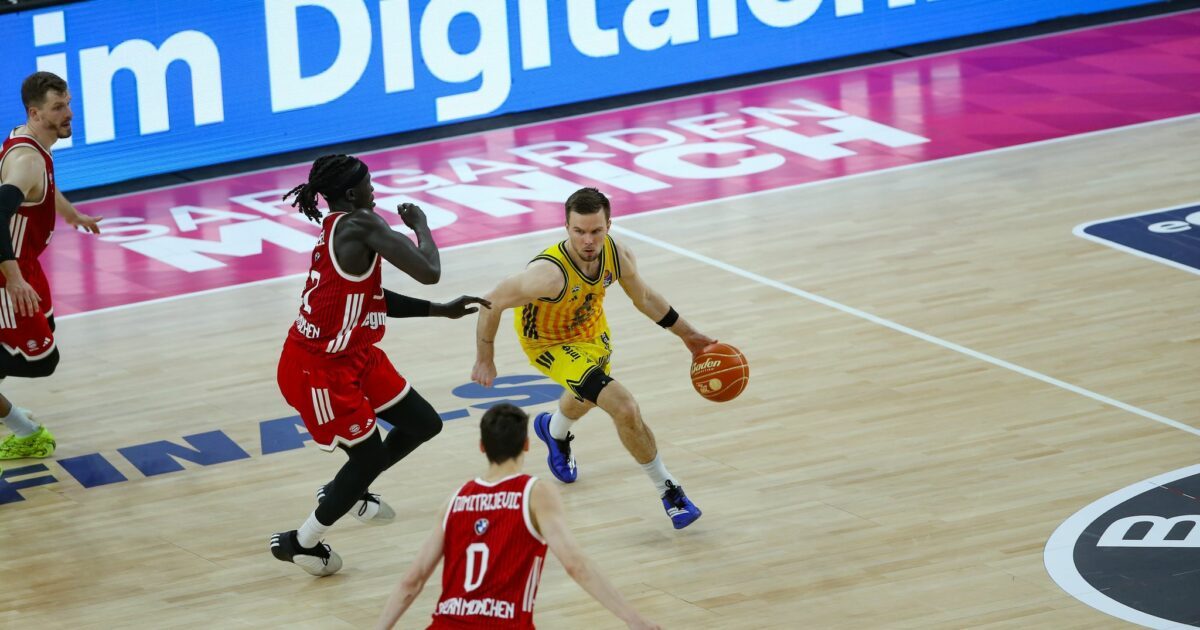 Alba Berlin gewann das fünfte Finale in München. (Archivbild)