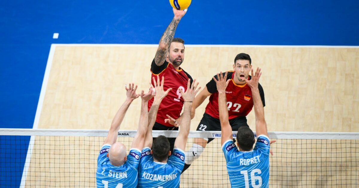 Georg Grozer junior bei der Volleyball-WM. (Archivbild)