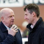 Präsident Martin Richenhagen (l) und Geschäftsführer Dennis Peiler (r) haben beim Reitverband Pferdesport Deutschland Probleme mit Sponsoren.