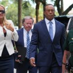 Tiger Woods erscheint vor Gericht.