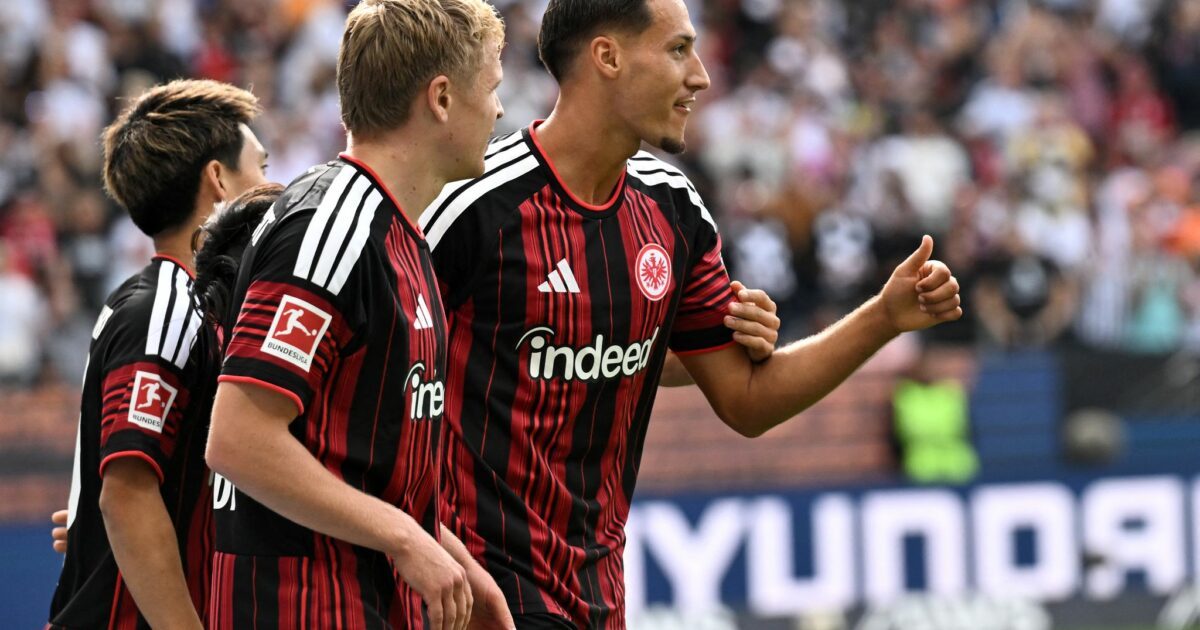 Brachte die Eintracht in Führung: Younes Ebnoutalib