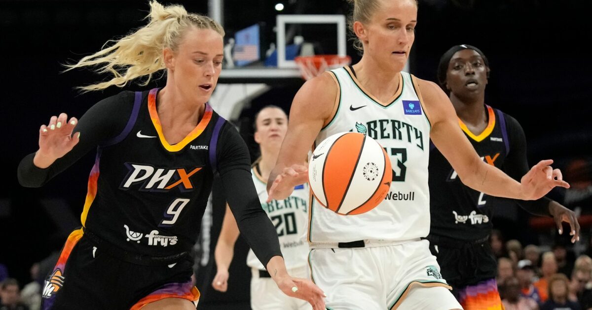 Leonie Fiebich und die New York Liberty verloren das letzte Hauptrundenspiel. (Archiv-Foto)