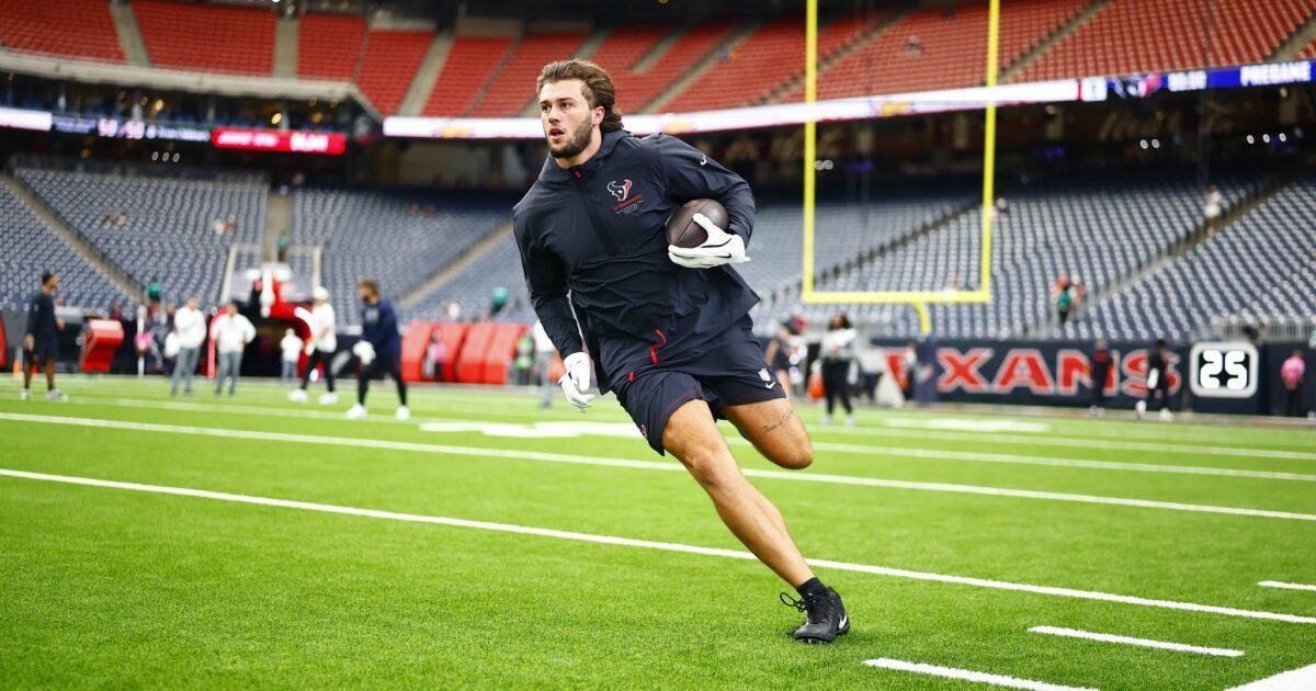 Marlin Klein darf auf sein NFL-Debüt hoffen.