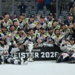 Meister Eisbären Berlin kann mit einem erneuten Triumph DEL-Geschichte schreiben. (Archvibild)