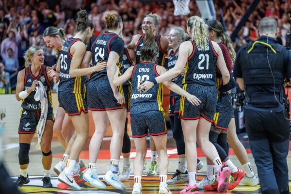 Die deutschen Frauen bejubelten das Halbfinale.