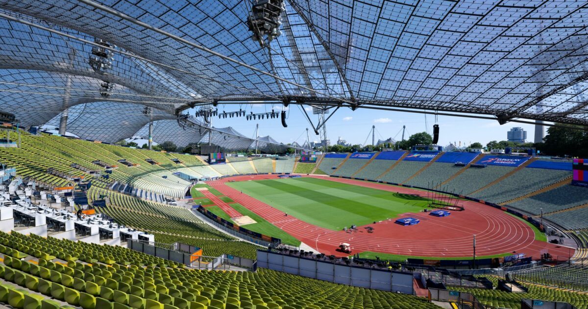 Die European Championships sorgten 2022 für große Begeisterung im Münchner Olympiastadion. Nun findet 2031 eine WM in der bayerischen Landeshauptstadt statt. (Archivbild)