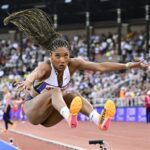 Tara Davis-Woodhall hat ihr frühzeitiges Saison-Aus bekanntgegeben. (Archivbild)