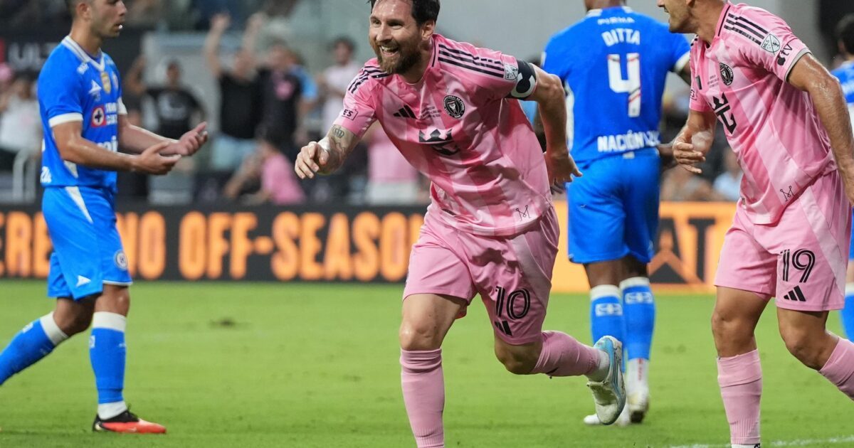 Lionel Messi hat zum 100. Mal für Inter Miami getroffen.