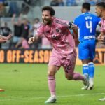 Lionel Messi hat zum 100. Mal für Inter Miami getroffen.