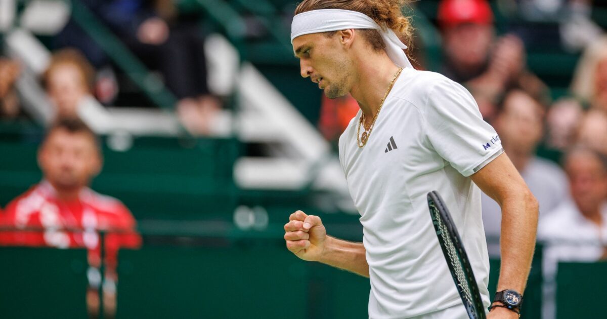 Alexander Zverev hat Deutschland gegen Kroatien in Führung gebracht.
