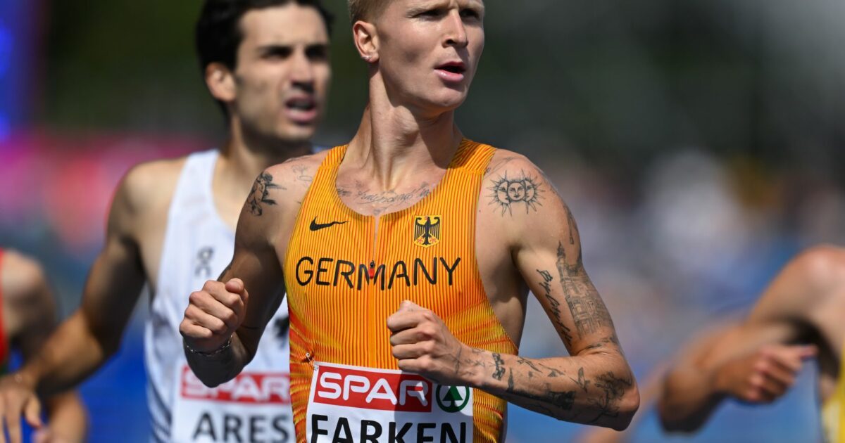 Robert Farken läuft zu seinem ersten WM-Titel. (Archivbild)