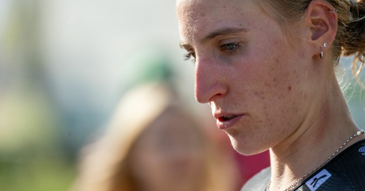 Franziska Koch fuhr im Einzelzeitfahren zu WM-Bronze. (Archivbild)